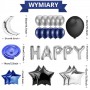 Oem - Set 40 baloane pentru petrecere HAPPY BIRTHDAY - Baloane petreceri - TZ036