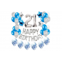Oem - Set 33 baloane pentru petrecere, aniversare HAPPY BIRTHDAY - 21 - Baloane petreceri - TZ044