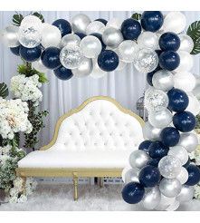 Oem - Set 123 baloane si accesorii pentru petrecere, aniversare tip arcada - Baloane petreceri - TZ060