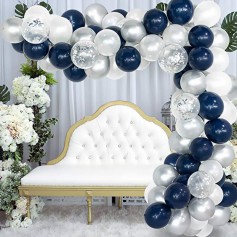 Oem - Set 123 baloane si accesorii pentru petrecere, aniversare tip arcada - Baloane petreceri - TZ060