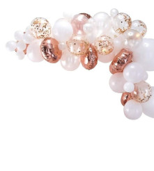 Oem - Set 68 baloane si accesorii pentru aniversare, petrecere, tip arcada - Baloane petreceri - TZ072