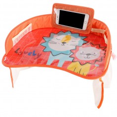 Oem - Masuta si organizator auto pentru copii, ideal pentru calatorii Leu - Alte accesorii pentru copii și bebeluși - TZ078