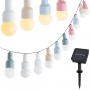 Polux - Ghirlanda luminoasa solara pentru exterior 3.8M cu 10 Becuri LED - Lămpi și decorațiuni solare - PL068