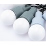 Polux - Ghirlanda luminoasa solara pentru exterior 3.8M cu 10 Becuri LED - Lămpi și decorațiuni solare - PL068