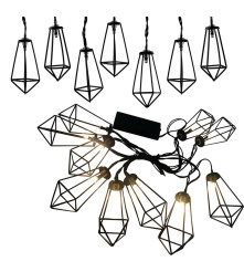 Polux - Ghirlanda luminoasa ALBORG 2.1m cu 10 becuri LED - Decorațiuni grădina - PL070