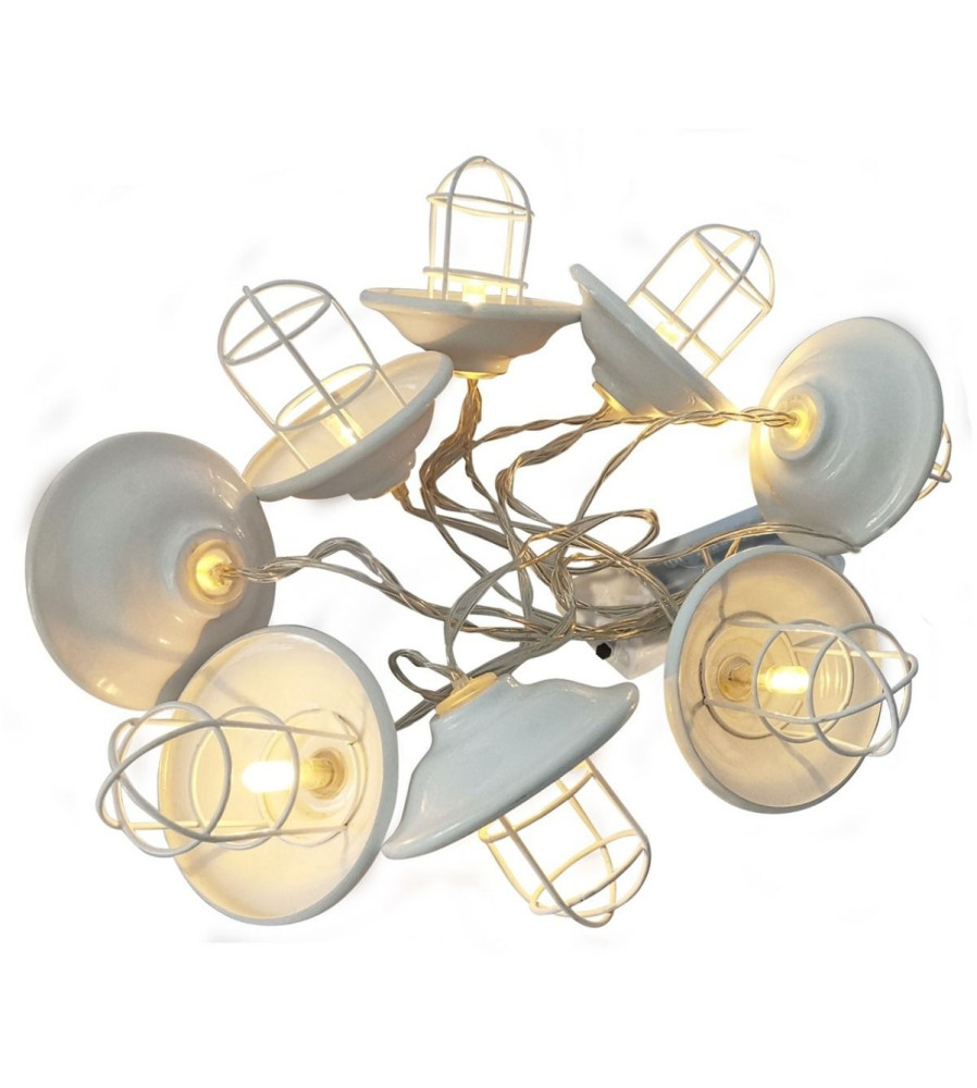 Polux - Ghirlanda luminoasa LOFT 2.1m cu 10 becuri LED - Decorațiuni grădina - PL072