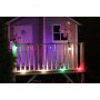 Polux - Lant LED decorativ de exterior GIRLANDA 6.1m 10xE27/0,5W/36V IP44 - Decorațiuni grădina - PL076