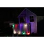 Polux - Lant LED decorativ de exterior GIRLANDA 6.1m 10xE27/0,5W/36V IP44 - Decorațiuni grădina - PL076