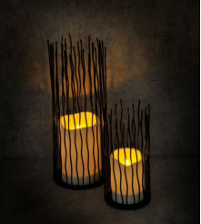 Polux - Lampa LED NYBORG cu efect real de lumanare 22 x 10 cm - Decorațiuni grădina - PL096