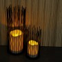 Polux - Lampa LED NYBORG cu efect real de lumanare 22 x 10 cm - Decorațiuni grădina - PL096