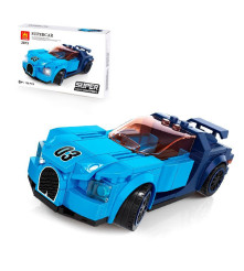 Oem - Masinuta din blocuri lego 139 piese, model Bugatti Chiron - Jucării interior - TZ088