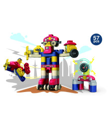 Oem - Set de construit LEGO ROBOT cu 57 piese - Jucării educative - TZ089
