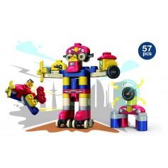 Oem - Set de construit LEGO ROBOT cu 57 piese - Jucării interior - TZ089