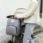 Oem - Rucsac multifunctional pentru bebelusi, cu patut extensibil, model unisex, gri - Alte accesorii pentru copii și bebeluș...