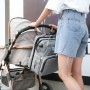 Oem - Rucsac multifunctional pentru bebelusi, cu patut extensibil, model unisex, gri - Alte accesorii pentru copii și bebeluș...
