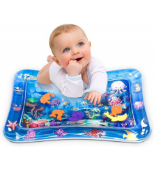 Oem - Saltea cu apa, centru de activitati pentru bebelusi, 65 x 50 x 5 cm, multicolor - Jucării educative - TZ127