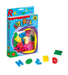 Oem - Set de 25 litere magnetice mari, multicolor - Jucării educative - TZ146