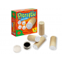 Disney Junior - Set 4 stampile din lemn pentru copii cu diverse modele de animale - Jucării educative - TZ152