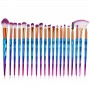 Oem - Set 20 pensule de machiaj Unicorn, Multicolor - Make up și îngrijire ten - TZ157