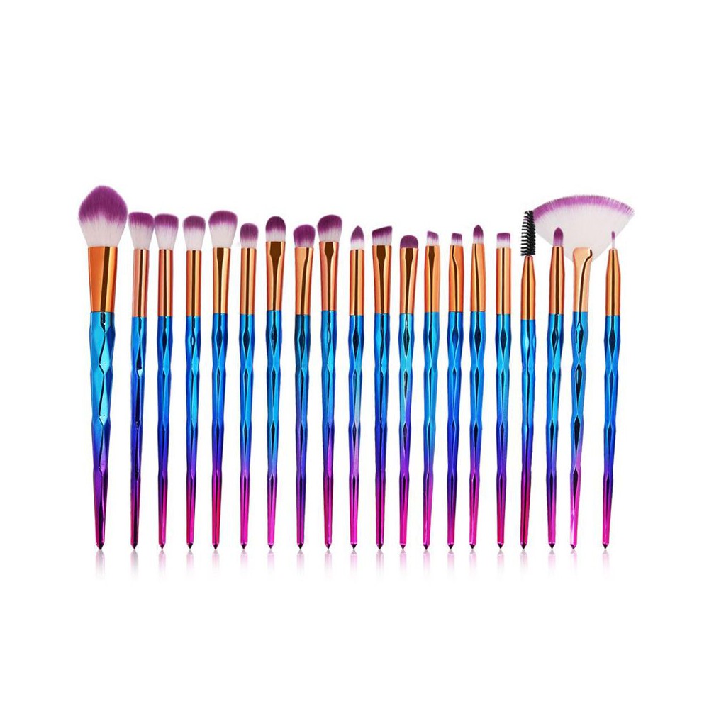 Thereby Recommendation Gem Set 20 pensule de machiaj Unicorn, Multicolor pentru Make up și îng...
