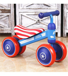 Oem - Bicicleta mini fara pedale cu 4 roti - Jucării exterior - TZ182