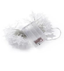 Oem - Ghirlanda luminoasa cu 50 becuri LED, alb cald model steluta 5M - Lumini Crăciun - TZ192