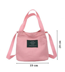 Oem - Geanta de umar tip messenger pentru fete si femei 12 x 16 x 18 cm - Genti - TZ202-CB