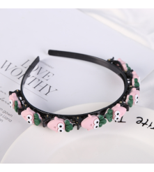 Oem - Bentita cu clame hair twister cu agrafe, pentru fete model morcovi - Bijuterii si accesorii copii - TZ208