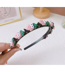 Oem - Bentita cu clame hair twister cu agrafe, pentru fete model morcovi - Bijuterii si accesorii copii - TZ208