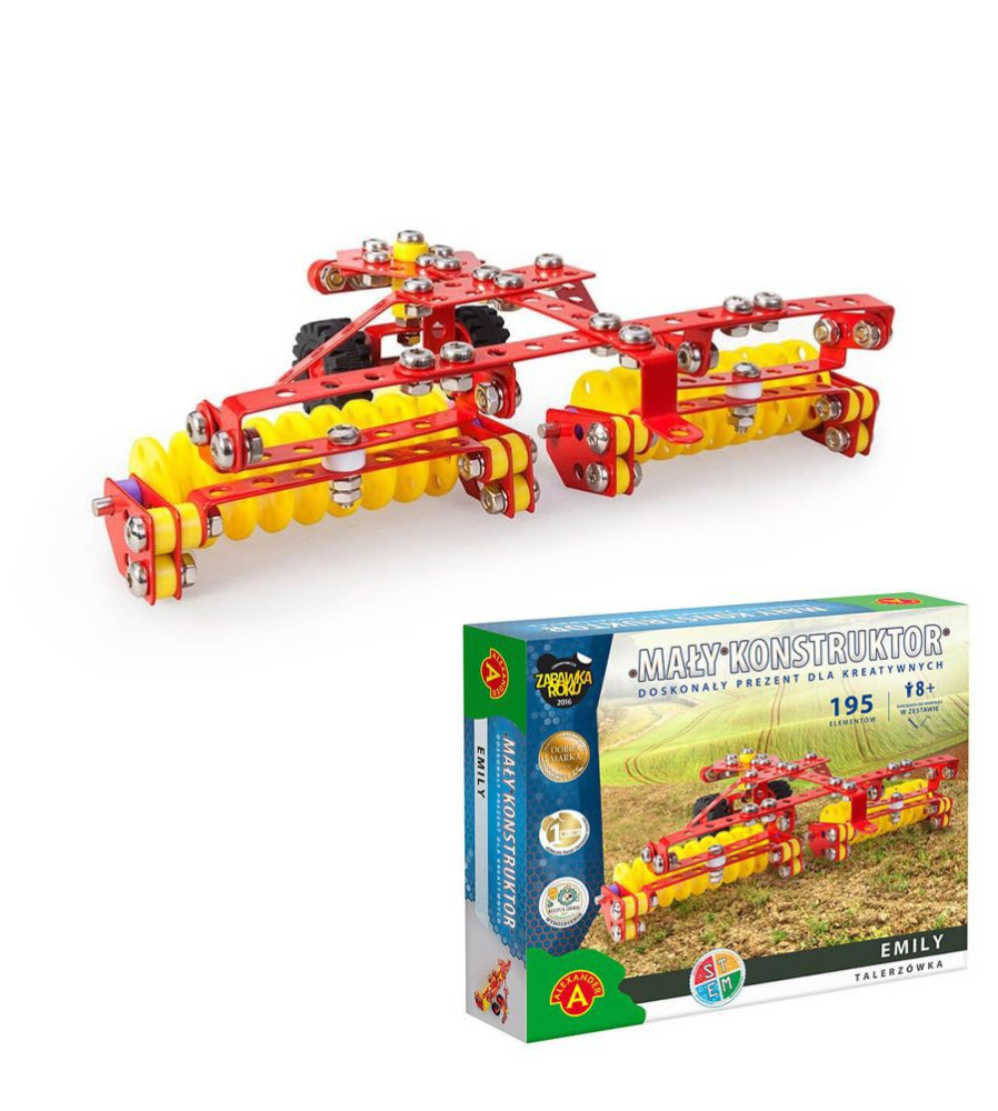 Oem - Set constructie din 195 piese metalice Little Constructor - Emily - Jucării educative - TZ237