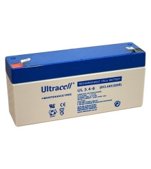 Ultracell - Acumulator Ultracell 3400mAh 6V (UL3.4-6) - Baterii Plumb-acid - BS328