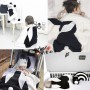 Oem - Patura 3D pentru copii model iepuras cu urechi - Alte accesorii pentru copii și bebeluși - TZ249