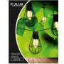 Polux - Ghirlanda luminoasa solara pentru exterior 3.8M cu 10 Becuri LED - Lămpi și decorațiuni solare - PL104