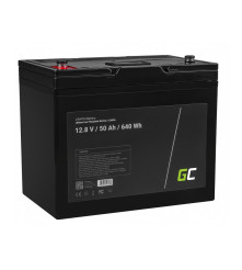 Green Cell - Baterie Green Cell LiFePO4 12.8V 50Ah 640Wh pentru panouri solare si rulote - Baterii LiFePO4 - GC117-CAV06