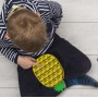 Oem - Joc POP IT din silicon model ananas - Jucării educative - TZ266