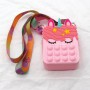 Oem - Geantuta Pop IT, model Unicorn 13.6 x 8.6 x 4 cm - Bijuterii si accesorii copii - TZ357-CB