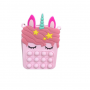 Oem - Geantuta Pop IT, model Unicorn 13.6 x 8.6 x 4 cm - Bijuterii si accesorii copii - TZ357-CB