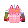 Oem - Geantuta Pop IT, model Unicorn 13.6 x 8.6 x 4 cm - Bijuterii si accesorii copii - TZ357-CB