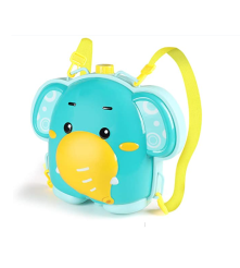 Oem - Pistol cu apa si rezervor tip rucsac cu bretele ajustabile model elefant - Jucării exterior - TZ347