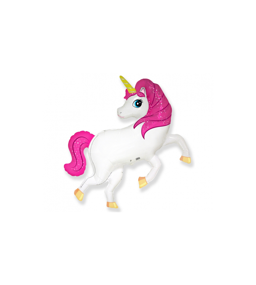 GoDan - Balon folie Unicorn, 63 cm - Baloane folie - GD007