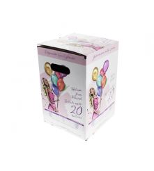 GoDan - Butelie heliu pentru umflat 20 baloane - Butelie heliu si pompe baloane - GD014
