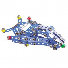 Oem - Set constructie din 162 piese metalice model avion - Jucării educative - TZ292