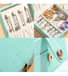 Oem - Cutie pentru bijuterii 12 x 12 x 5 cm - Alte accesorii - TZ307-CB