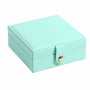 Oem - Cutie pentru bijuterii 12 x 12 x 5 cm - Alte accesorii - TZ307-CB