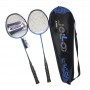 Oem - Set 2 Rachete Badminton cu husa - Sport si Fitness - TZ413