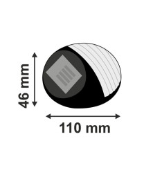 Oem - Lampa solara de perete cu LED 11 x 11 x 4.6 cm - Lămpi și decorațiuni solare - PL113
