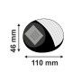 Oem - Lampa solara de perete cu LED 11 x 11 x 4.6 cm - Lămpi și decorațiuni solare - PL113