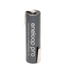 Eneloop - Eneloop PRO AA HR6 Reincarcabile cu Urechi de lipire in Z - Format AA - NK124-CB