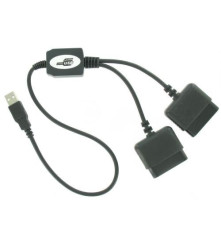 Oem, Adaptor Duo Converter compatibil cu PlayStation 1 și PS2 la PC, PlayStation 1, YGU004