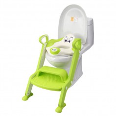 Oem - Reductor toaleta cu scarita pentru copii culoare verde - Igienă și sănătate  - TZ444